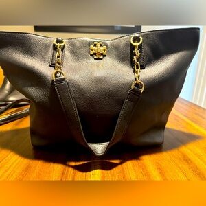 Tory Burch Emerson Tote slouchy soft pebble leather